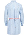 Robes - Robe chemise bleu clair avec imprimé I AM
