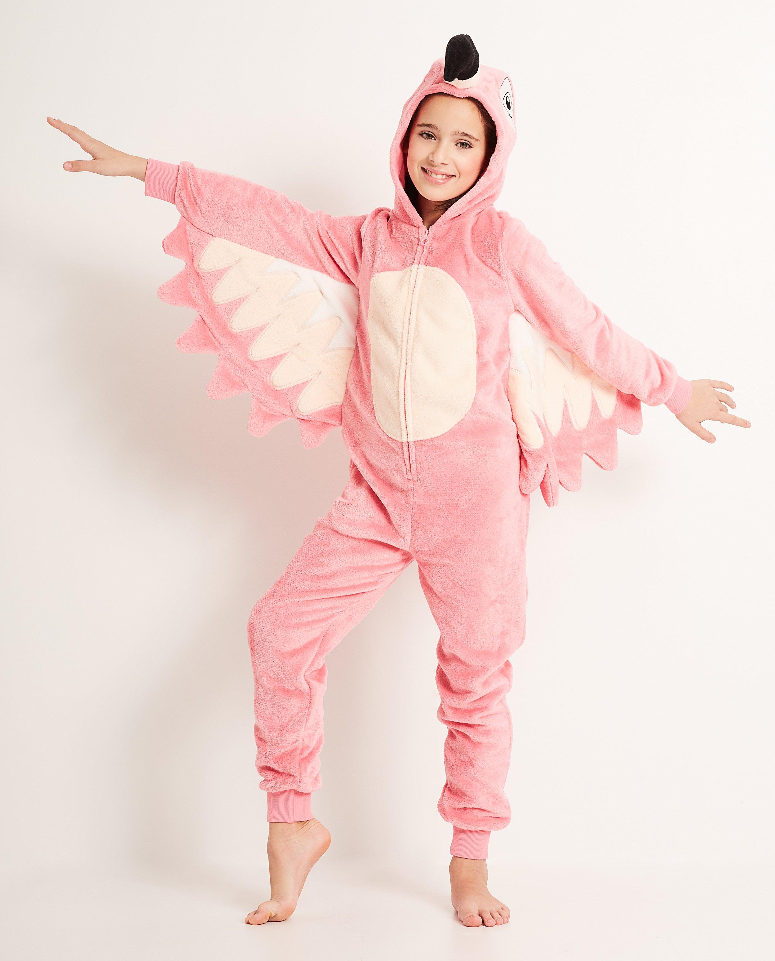 Onesie flamingo - met vleugels - JBC