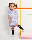 Robe-chemisier rayée - 2-7 ans, manches enroulables - JBC
