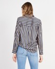 Hemden - Blouse met strepenprint Karen Damen