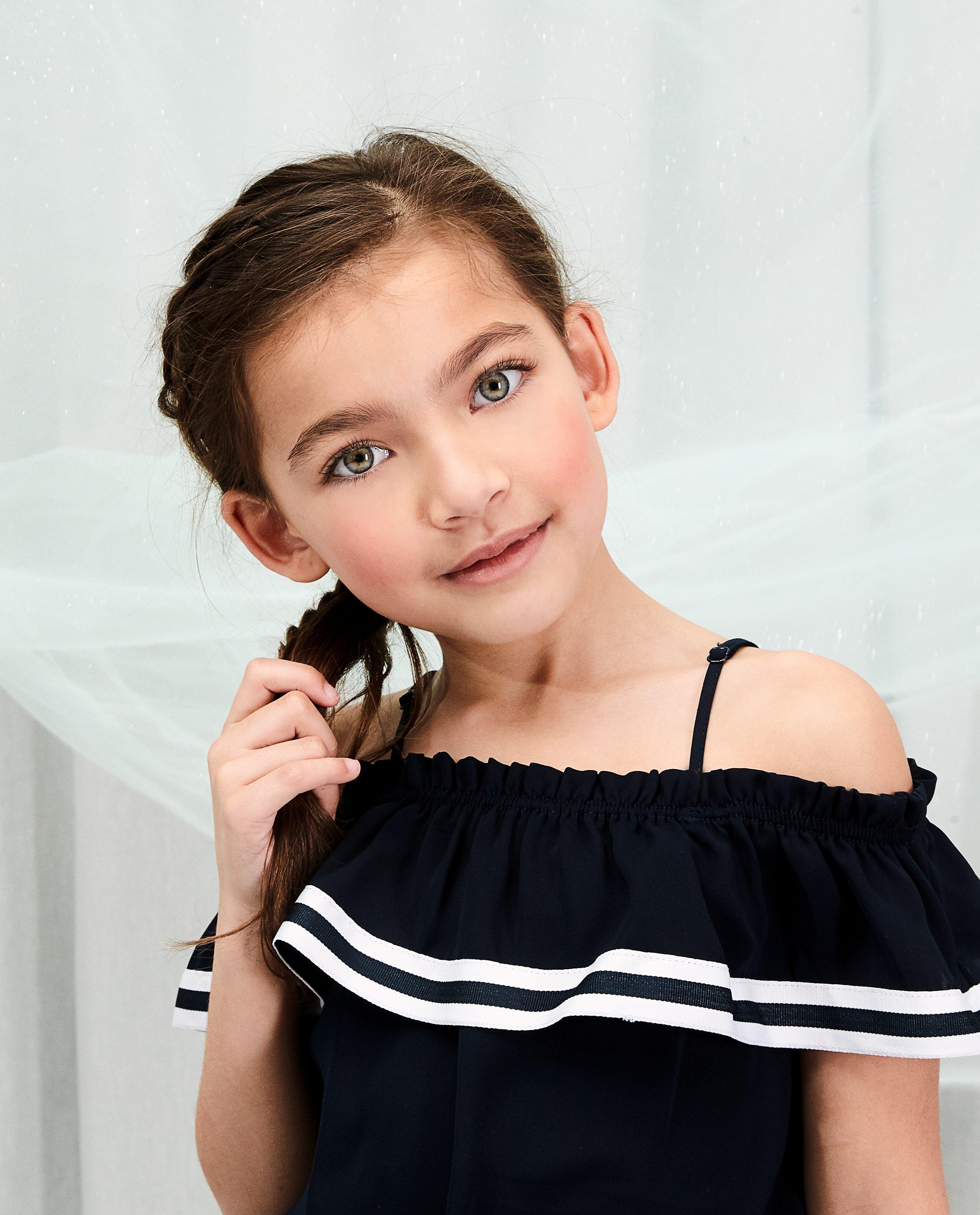 Off-shoulder top communie - met volants - Milla Star