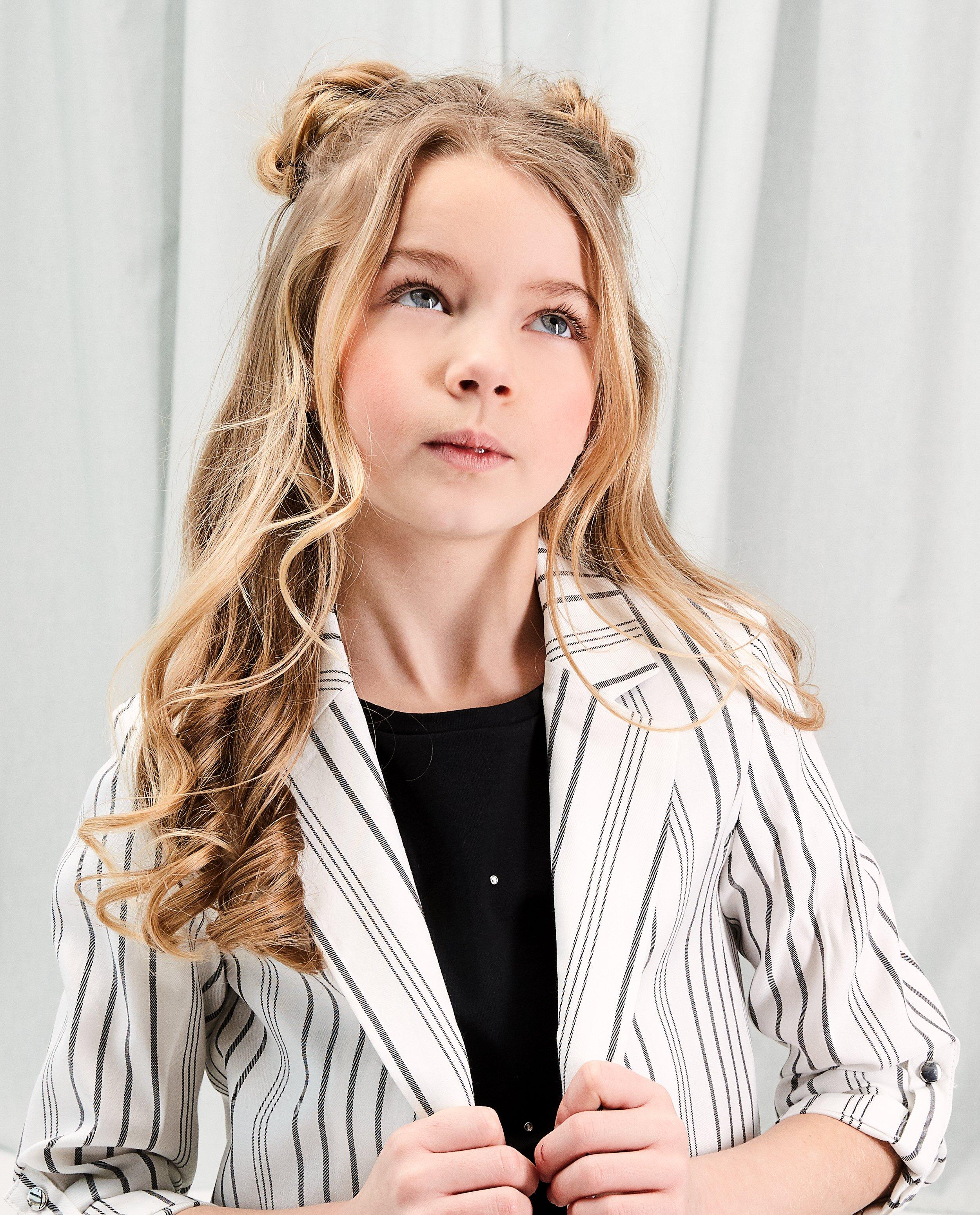 Pinstripe blazer communie - van een viscosemix - Milla Star
