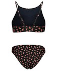Zwemkleding - Zwarte bikini met watermeloenprint