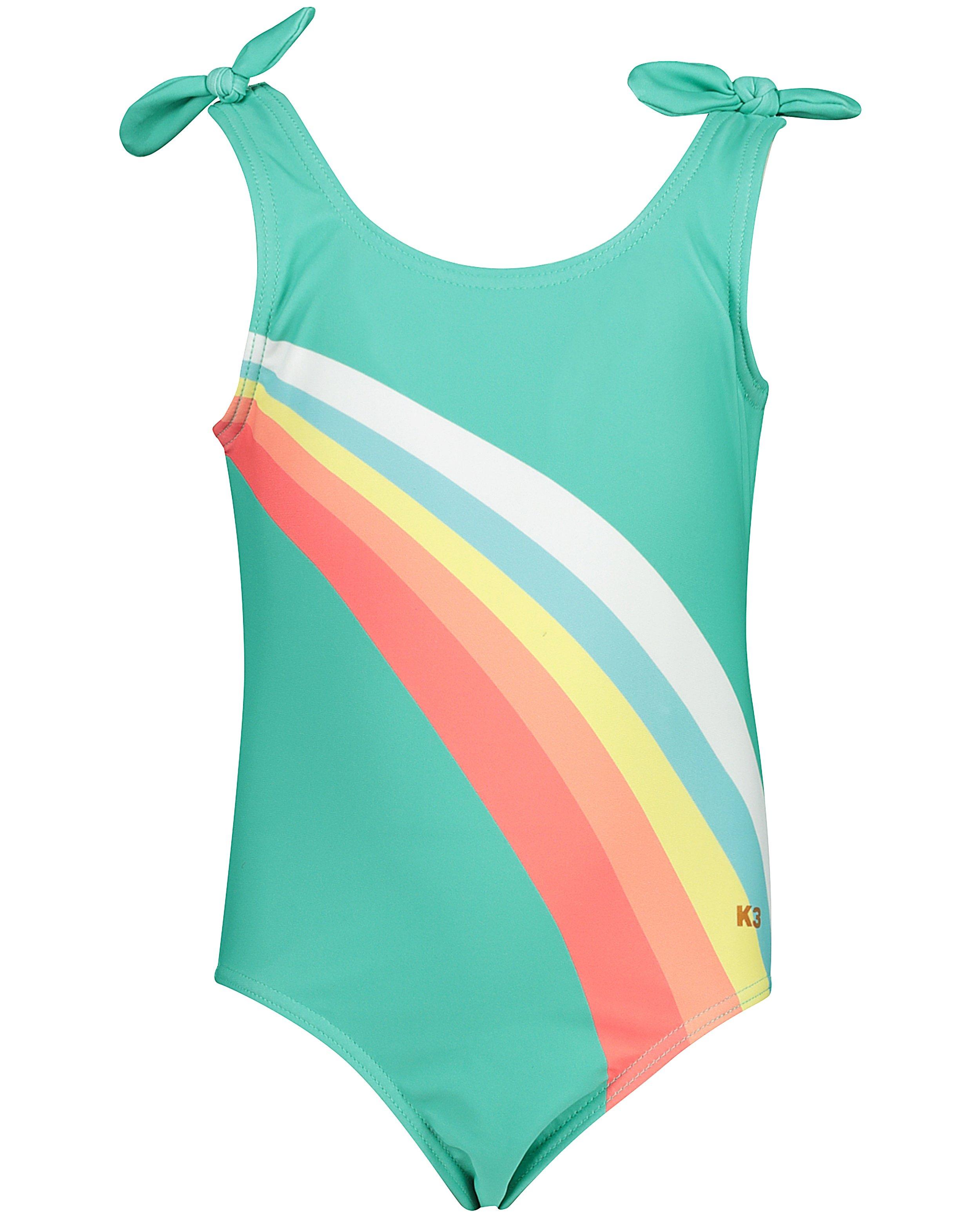 Maillot vert K3 - arc-en-ciel et liens - K3