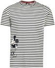T-shirts - Zwart-wit T-shirt met strepen Mickey