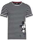 Gestreept T-shirt met print Mickey, 7-14 jaar - Mickey Mouse - Mickey