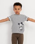 T-shirts - Gestreept T-shirt met print Mickey, 2-7 jaar