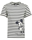 T-shirts - Gestreept T-shirt met print Mickey, 2-7 jaar