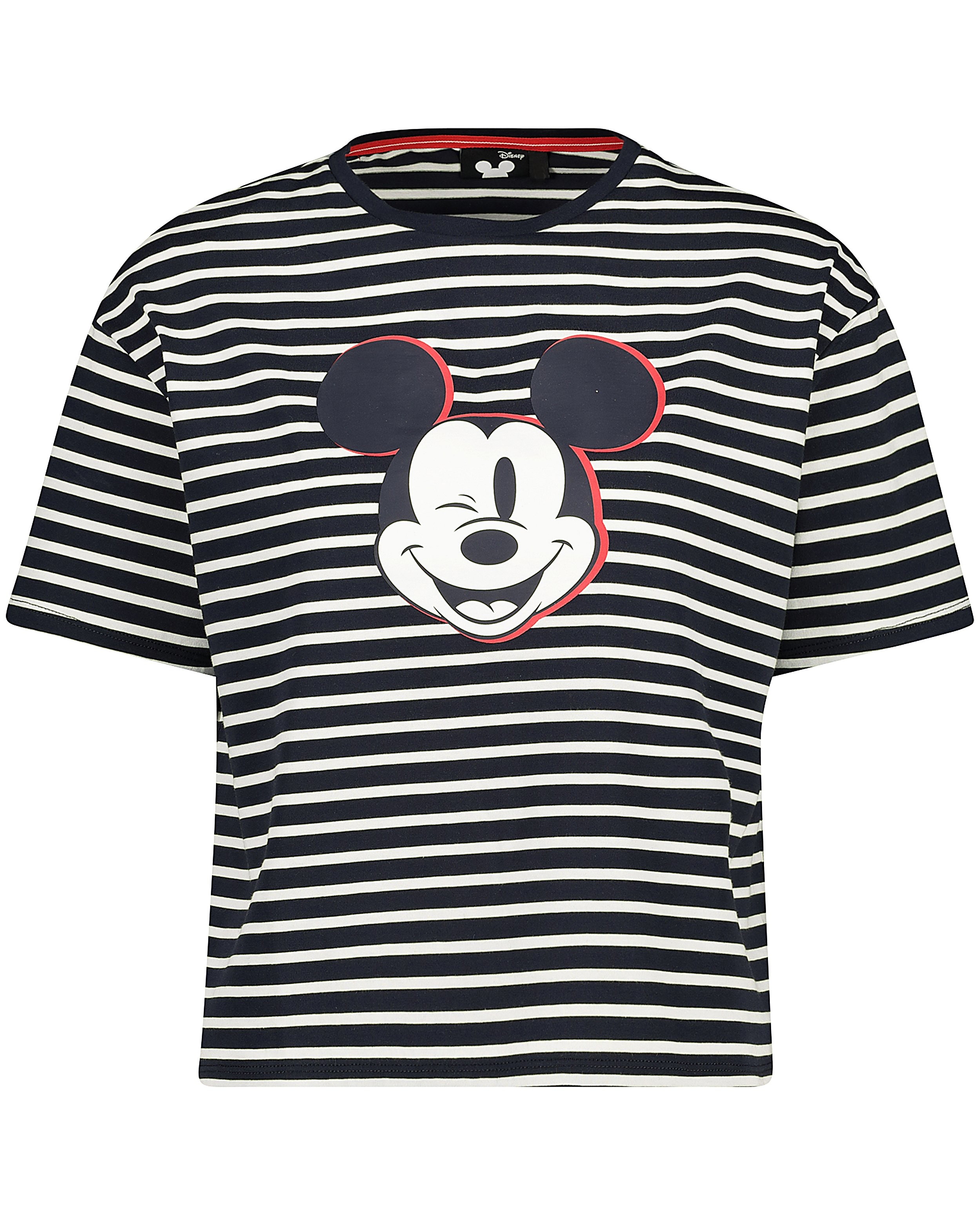 T-shirts - T-shirt rayé à imprimé Mickey, ado