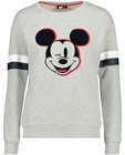 Sweater met print en strepen Mickey, tiener - Mickey - Mickey