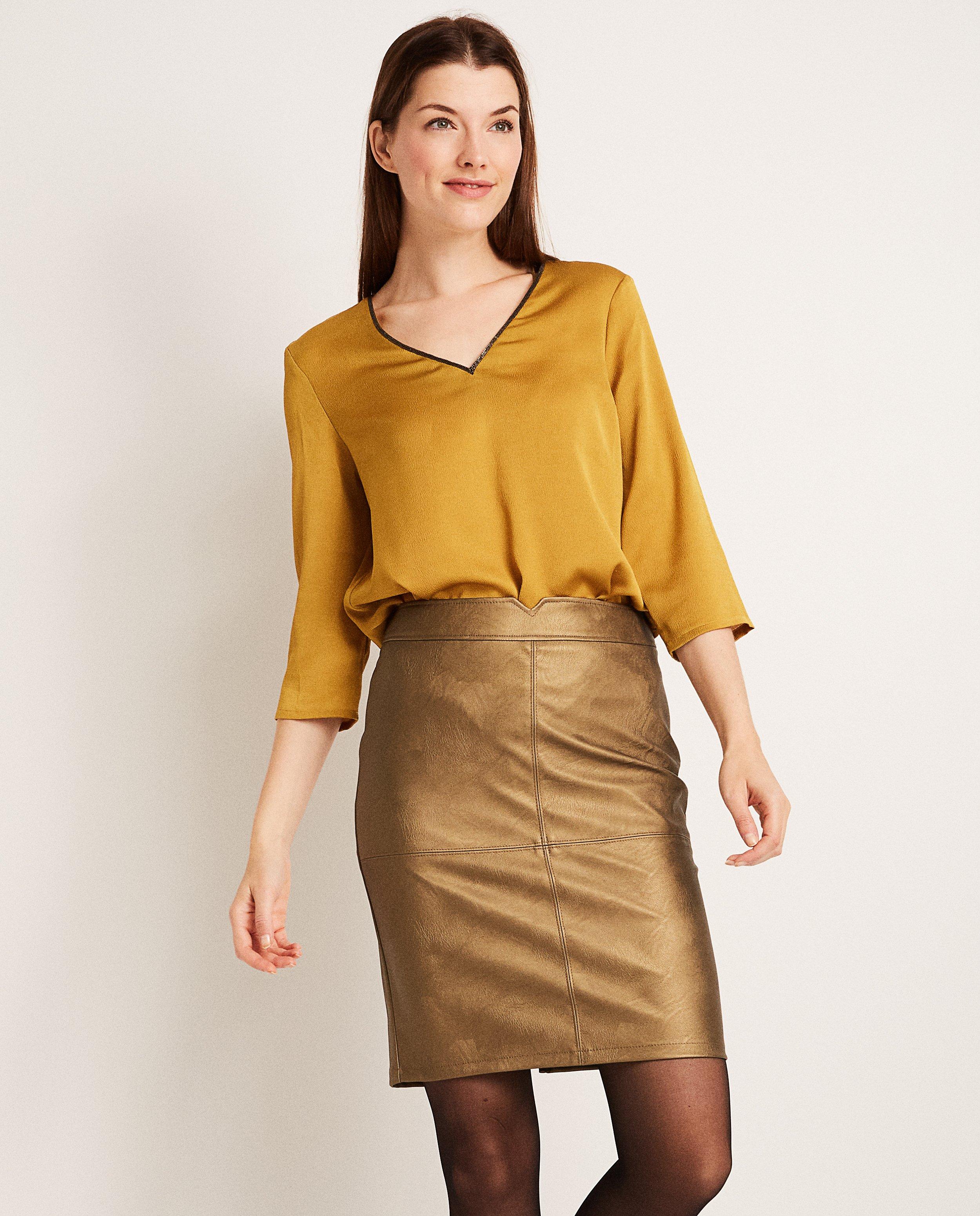 Hemden - Blouse met glitter 