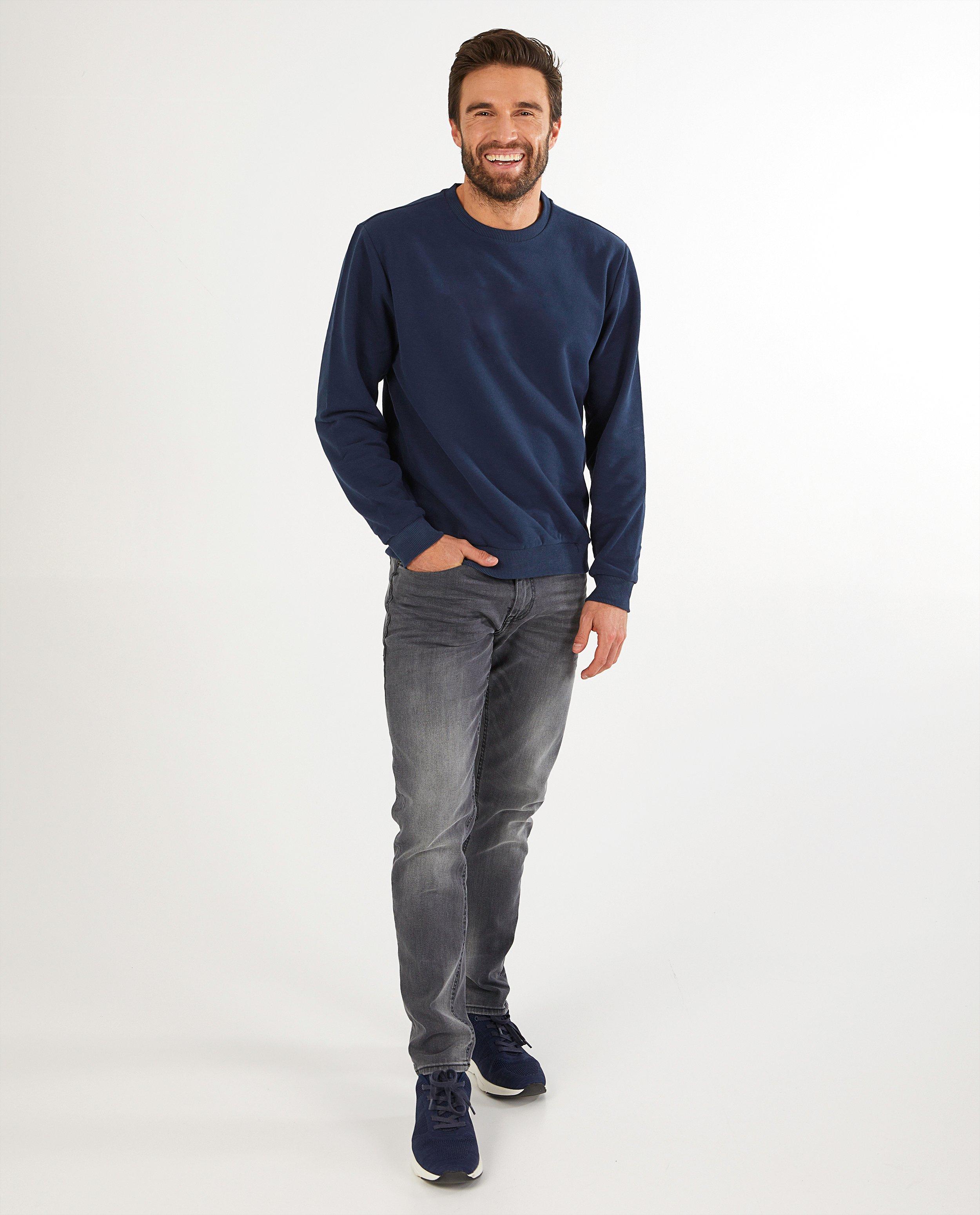 Blauwe kerstsweater, Studio Unique - null - JBC