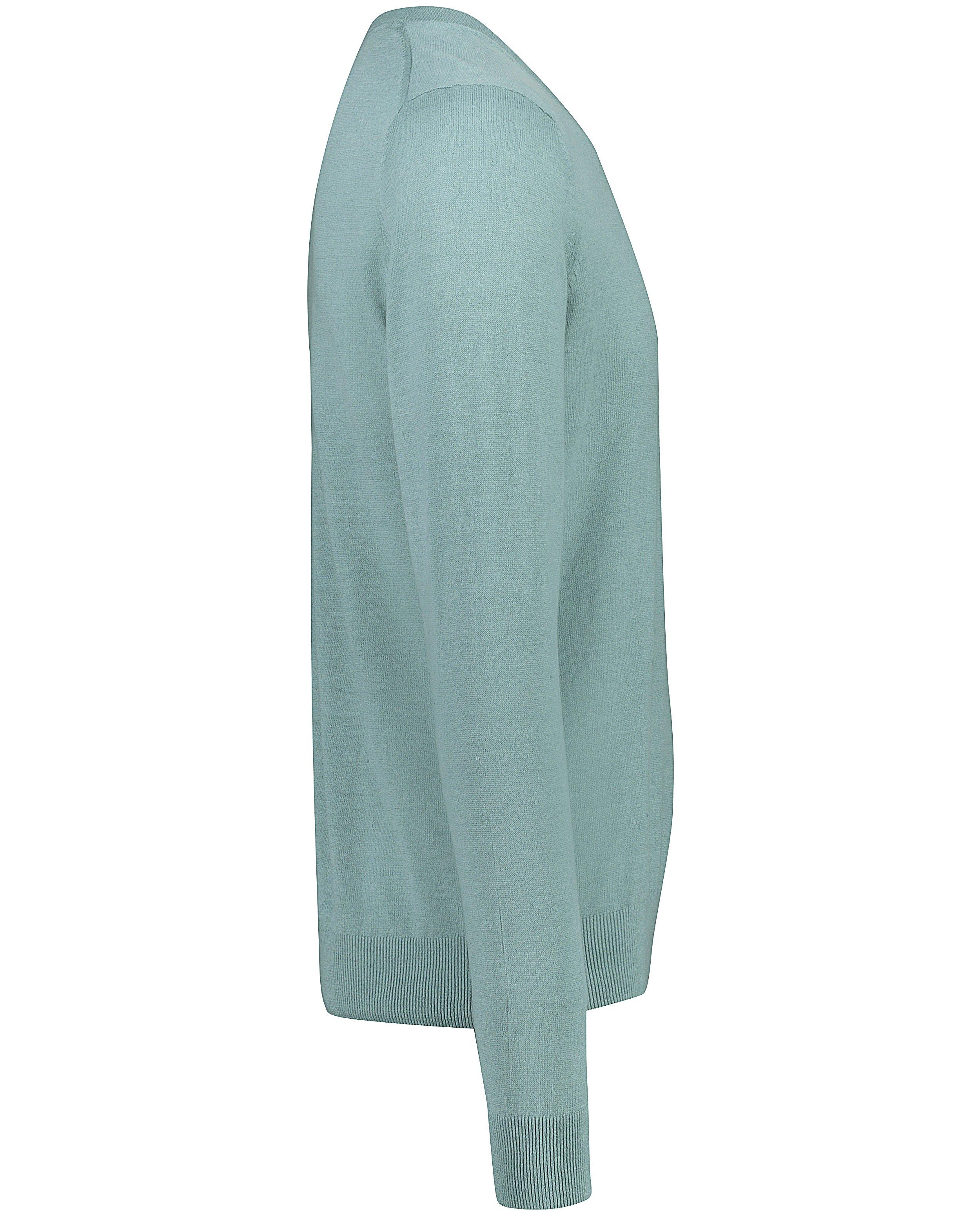 Pulls - Pull vert menthe avec col en V