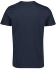 T-shirts - T-shirt à inscription bleu foncé