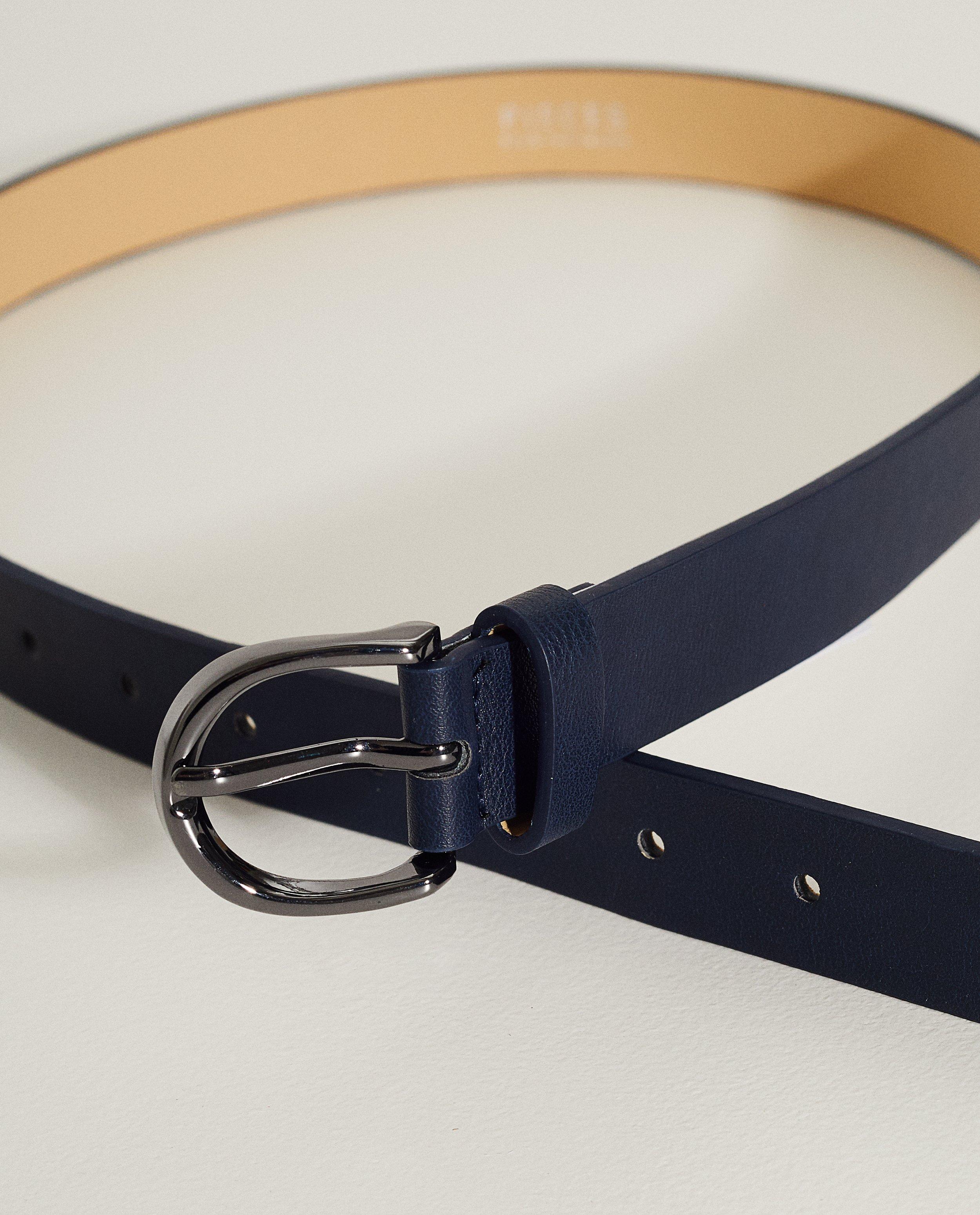 Riemen - Donkerblauwe riem Pieces