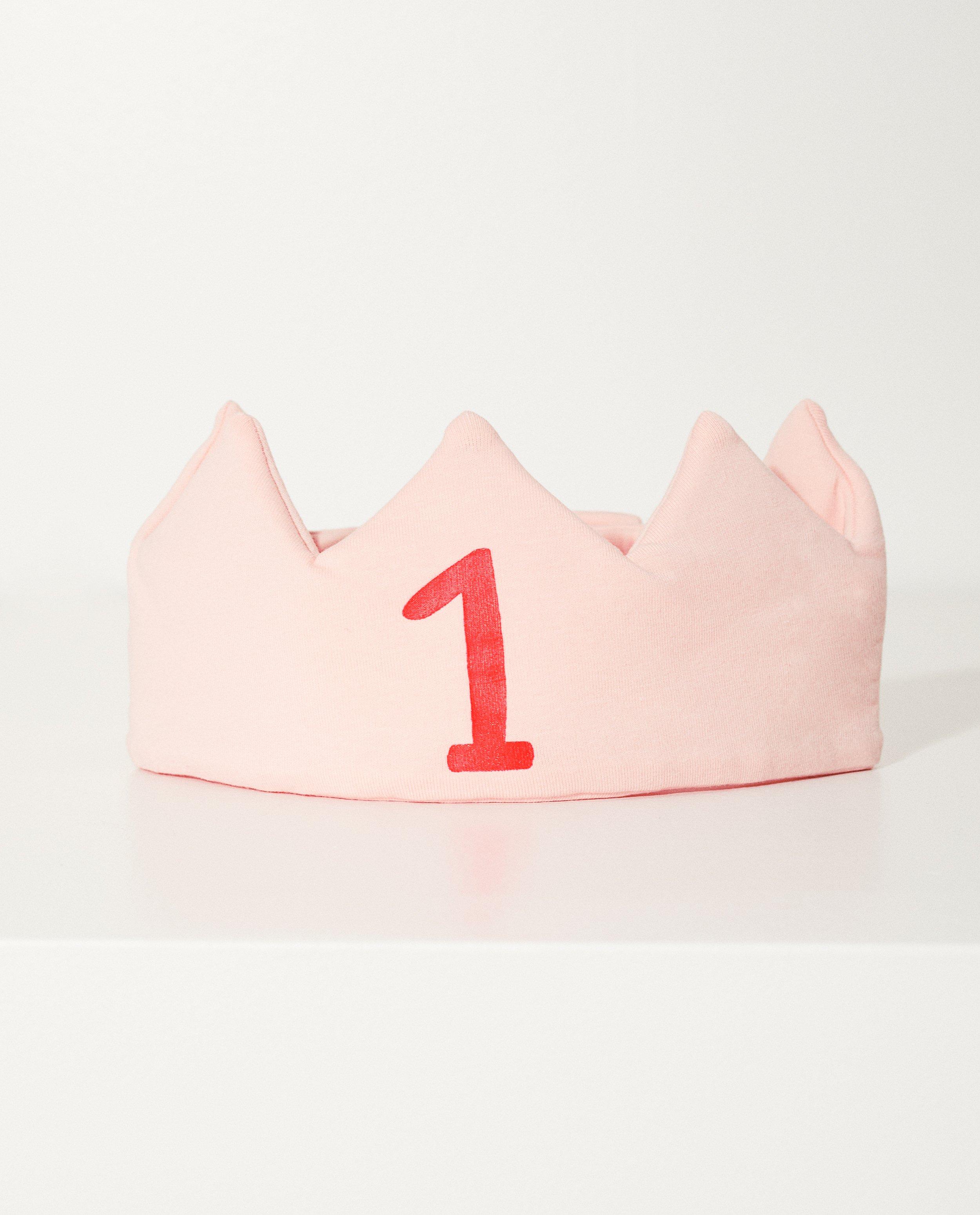Verjaardagskroon 1 jaar - van biokatoen - JBC