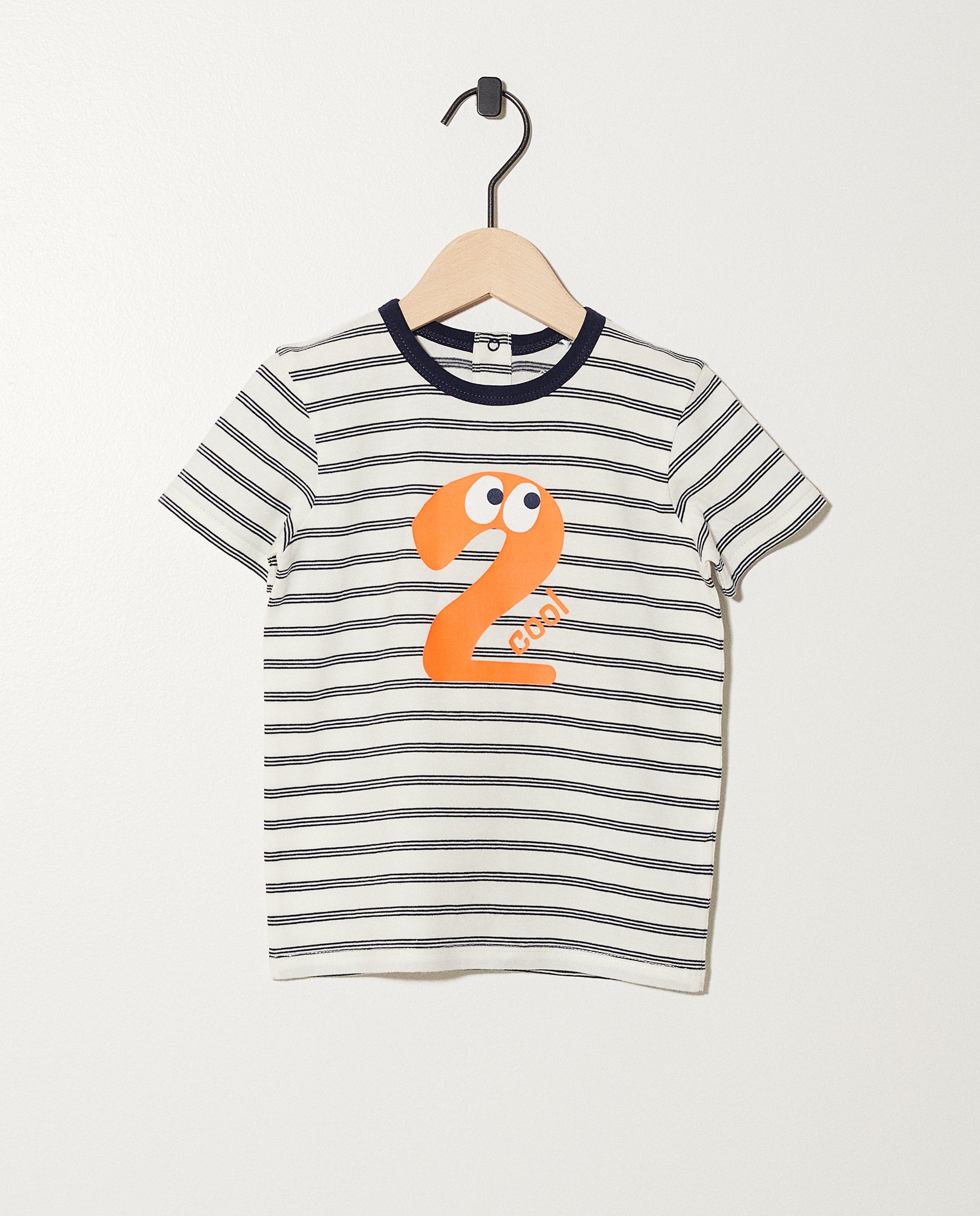 T-shirt anniversaire - 1 an, rayé - JBC
