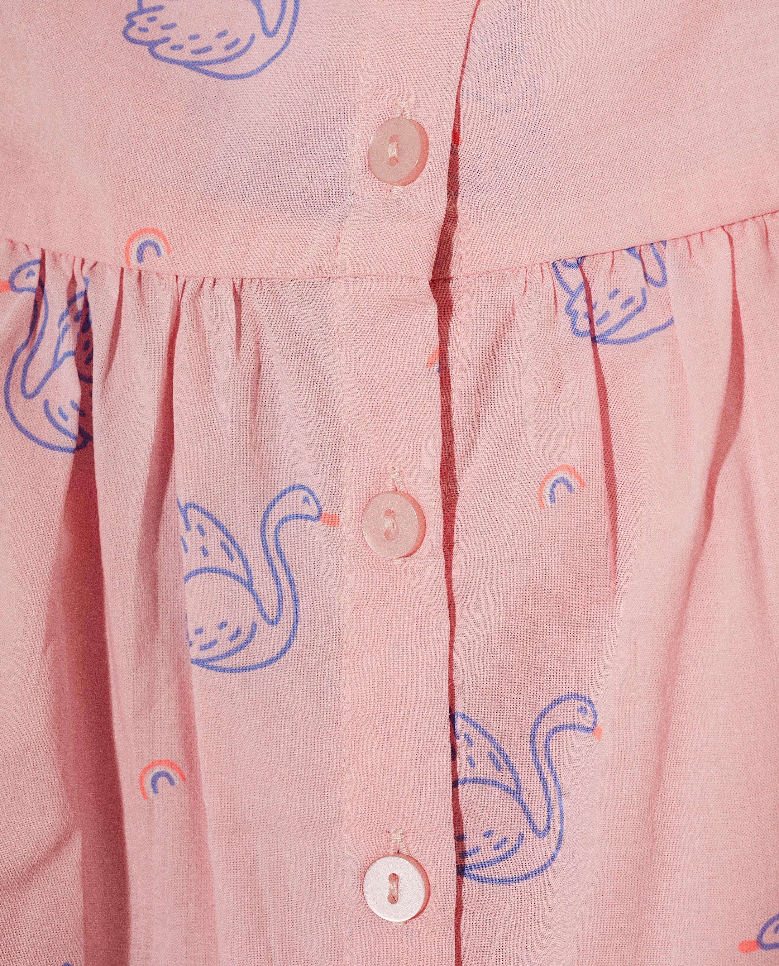 Robes - Robe, imprimé de cygnes