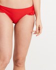 Maillots de bain - Culotte de bikini rouge Pieces