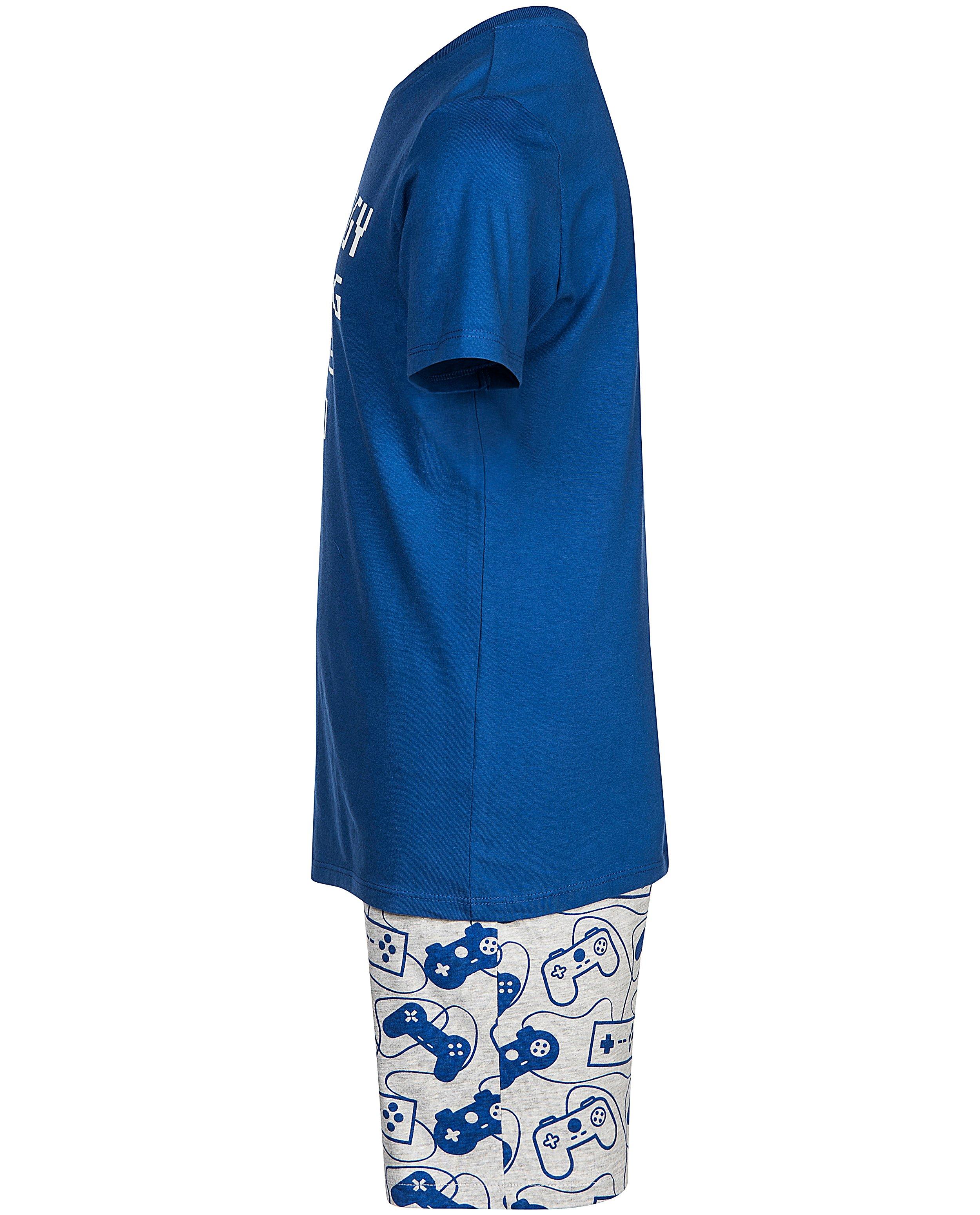Nachtkleding - Blauwe pyjama met opschrift 