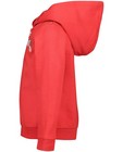 Cardigans - Rood vest met regenboogprint