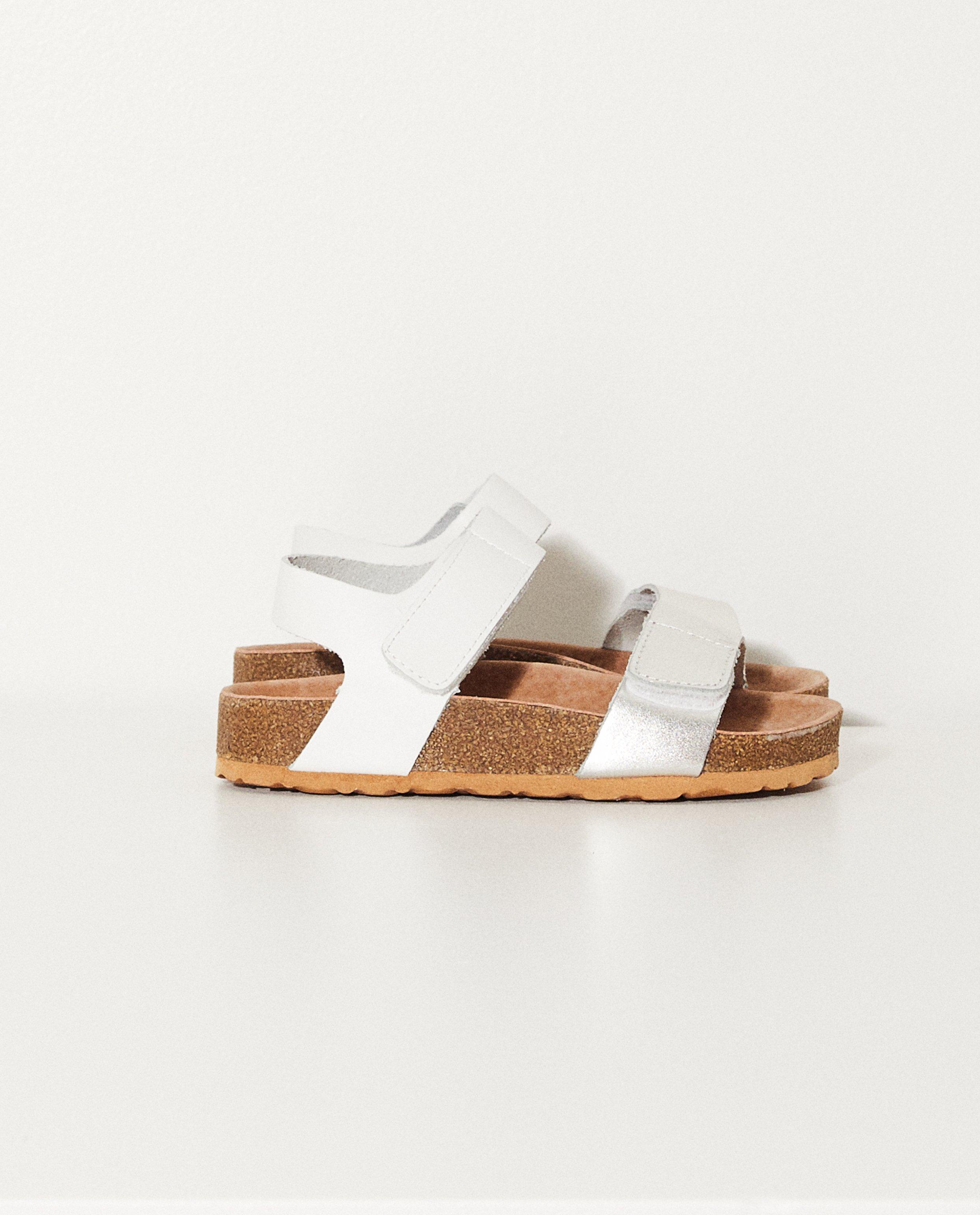 Leren sandalen - In wit - JBC