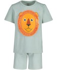 Pyjamas - Pyjama gris, tête de lion