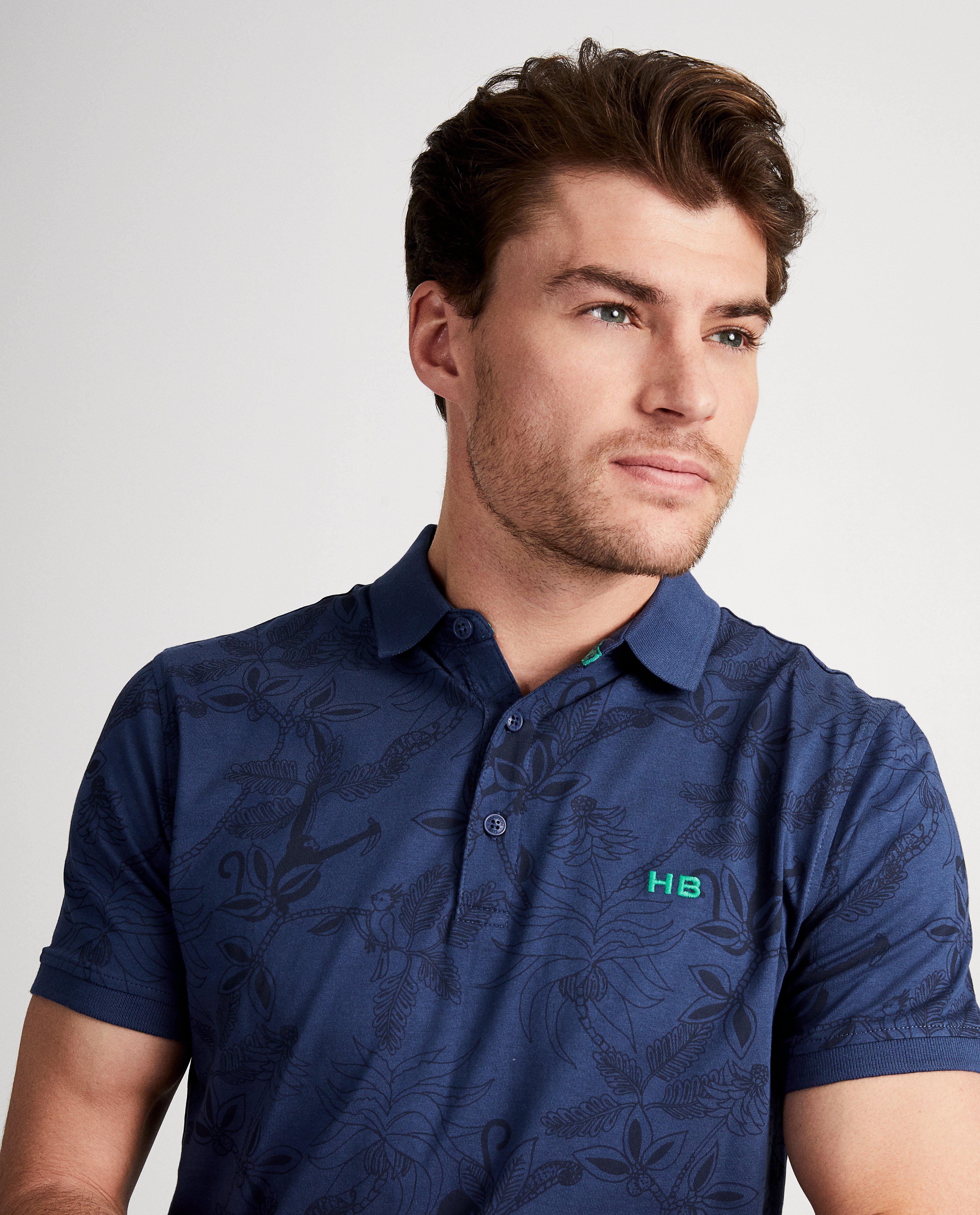Polo's - Donkerblauwe polo Hampton Bays