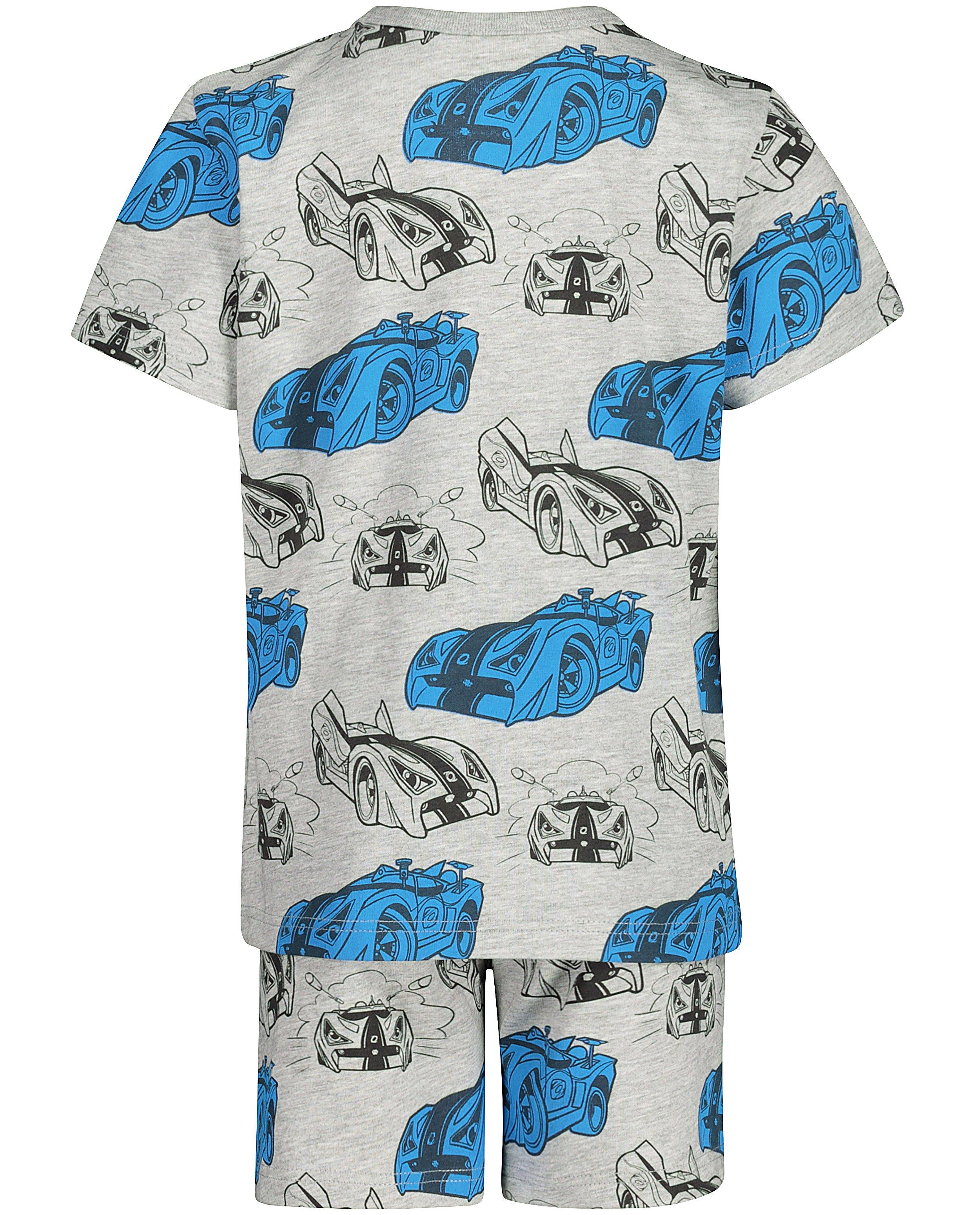 Nachtkleding - Grijze pyjama met print Rox