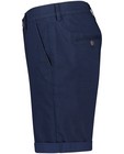 Shorts - Short bleu foncé, micro-imprimé