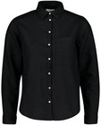 Hemden - Zwart hemd van linnen