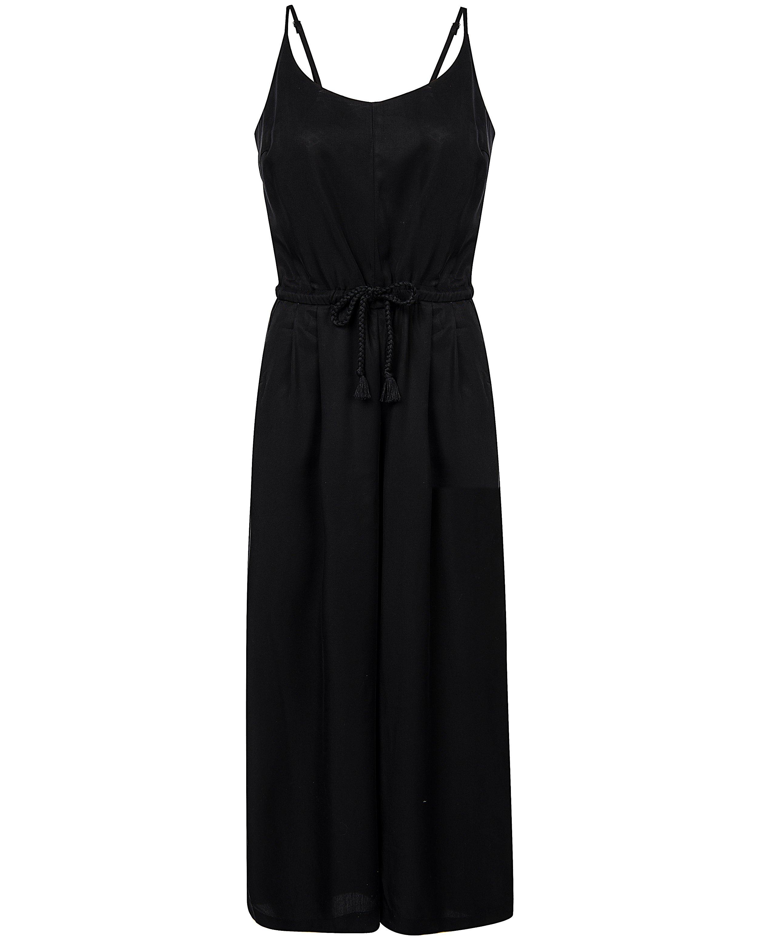 Jumpsuits - Zwart jumpsuit van lyocell