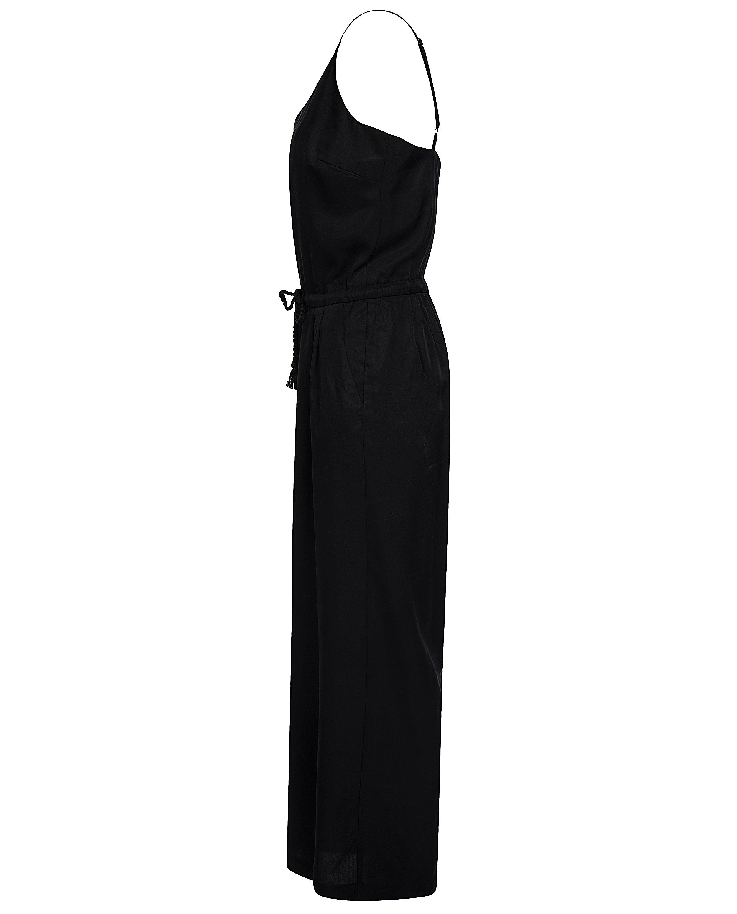 Jumpsuits - Zwart jumpsuit van lyocell
