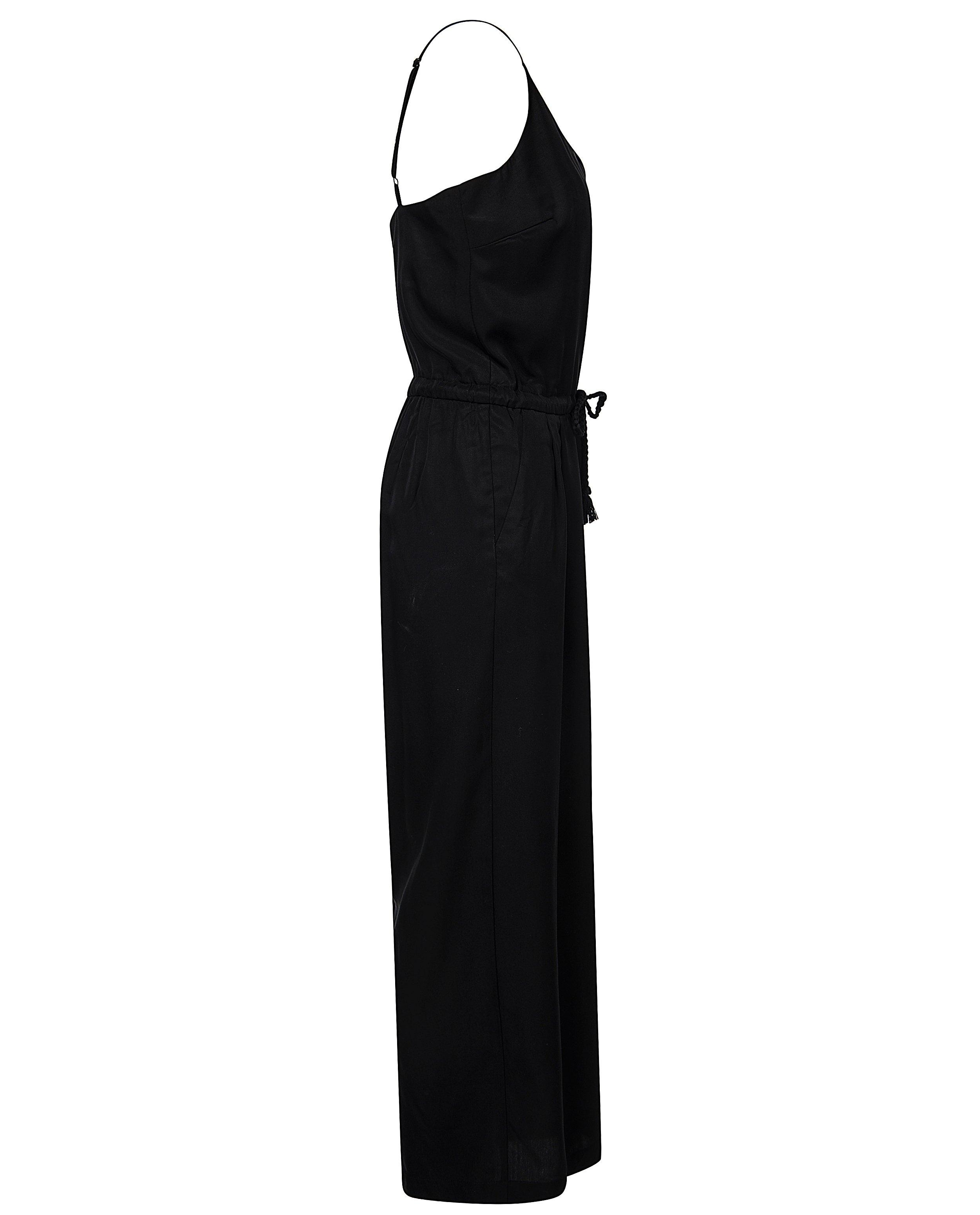 Jumpsuits - Zwart jumpsuit van lyocell