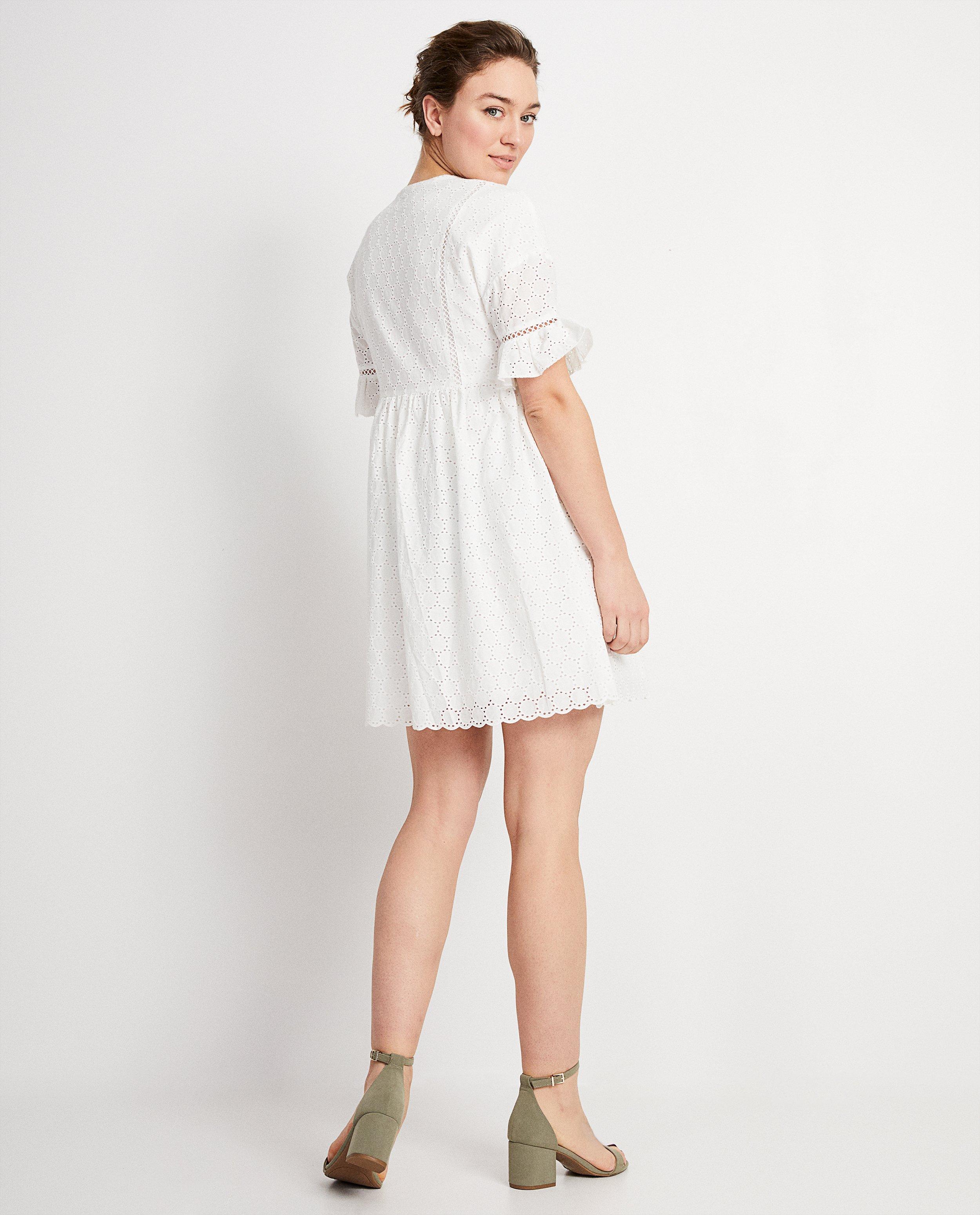 Robes - Robe blanche Katja Retsin