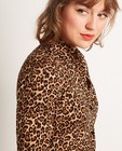 Robes - Robe-chemisier léopard