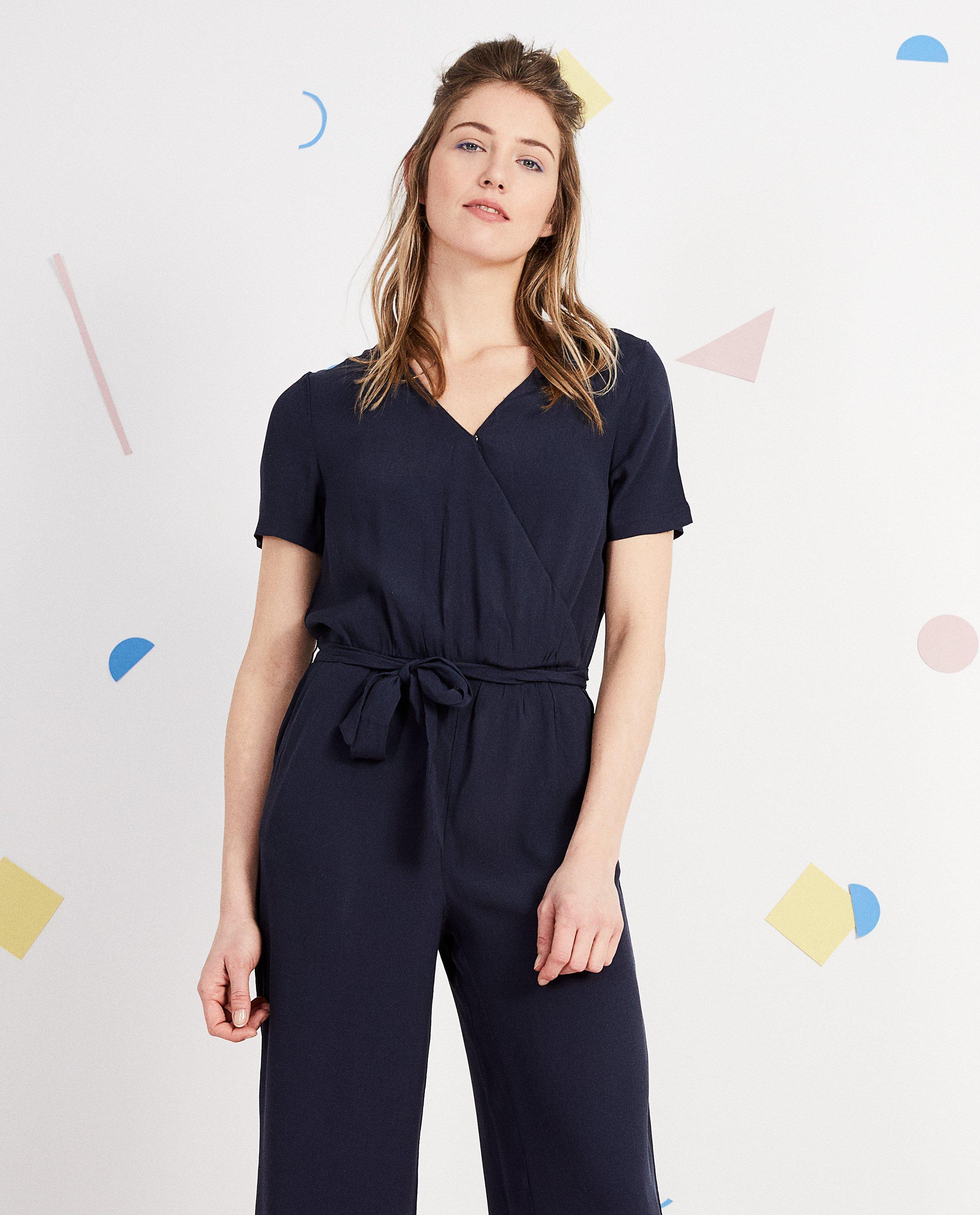 Jumpsuits - Donkerblauwe jumpsuit