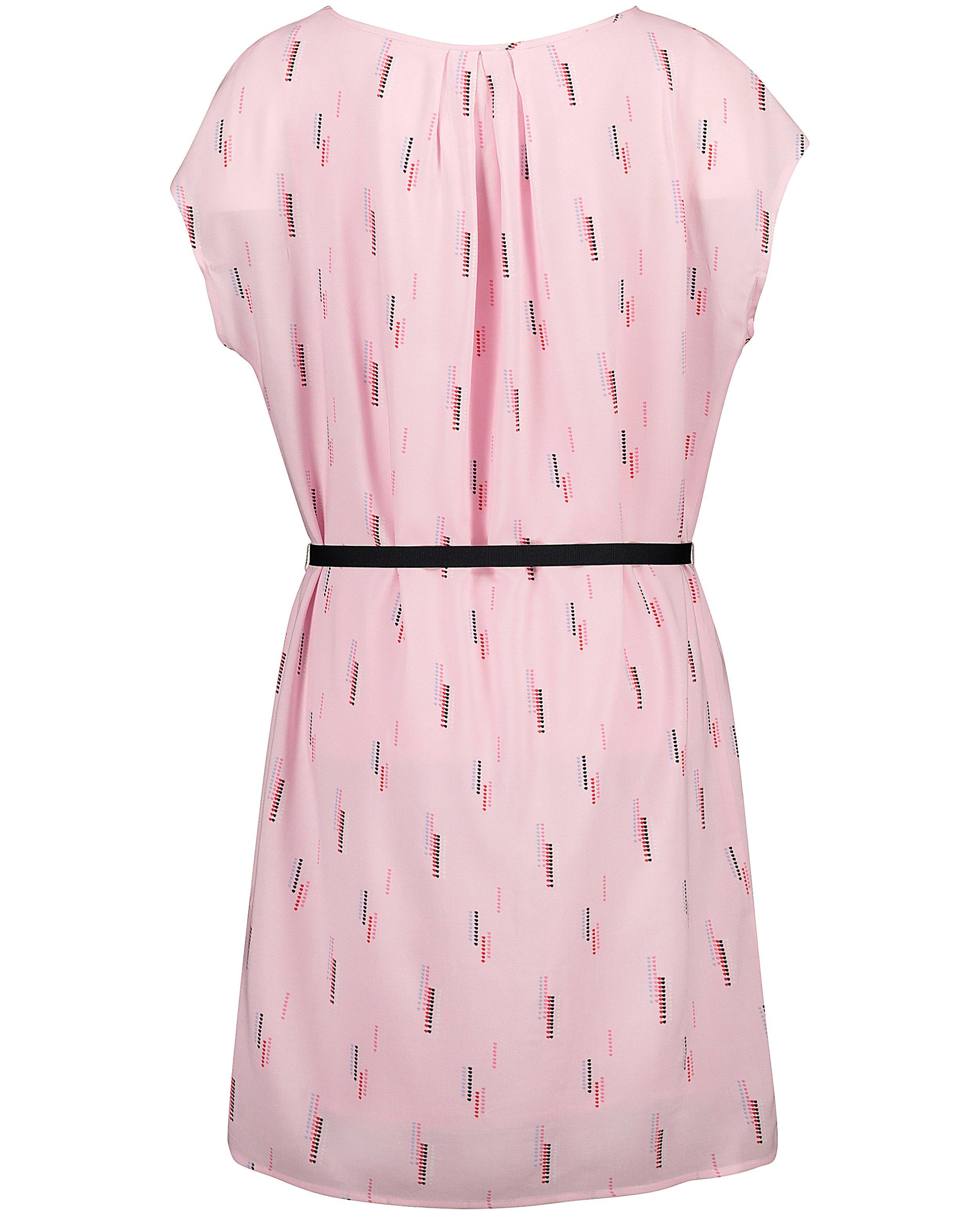 Kleedjes - Viscose kleedje met allover print 