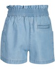 Shorts - Short bleu en lyocell