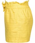 Shorts - Short jaune, rayures dorées