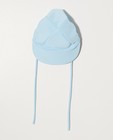 UV-beschermend hoedje in badstof - in effen blauw - JBC
