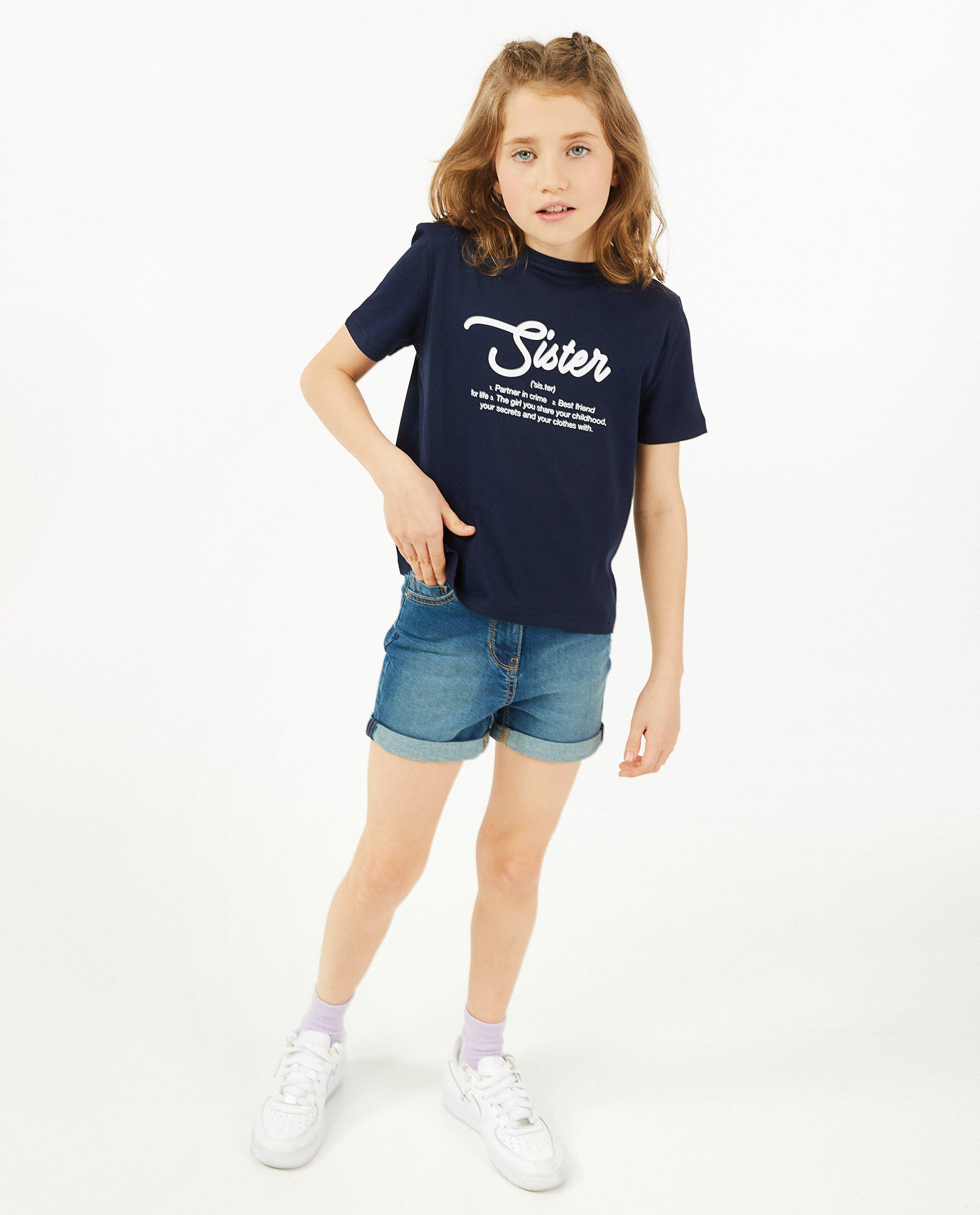 Short bleu en jeans - délavé - JBC