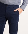 Pantalons - Chino bleu foncé