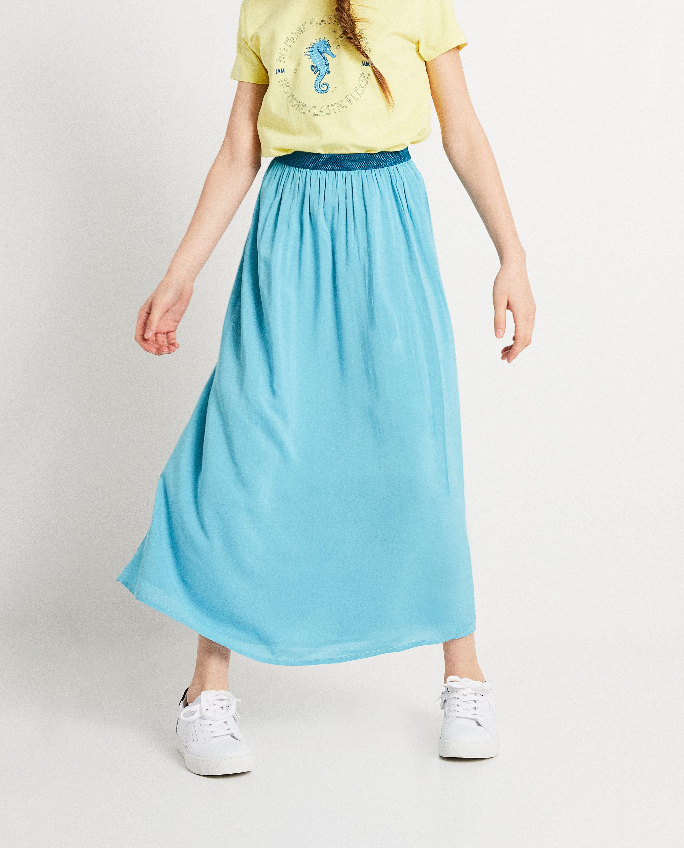 Blauwe maxi-rok I AM - Product Detail - felblauw - afbeelding nummer 2