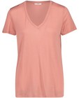 T-shirts - Roze T-shirt van lyocell