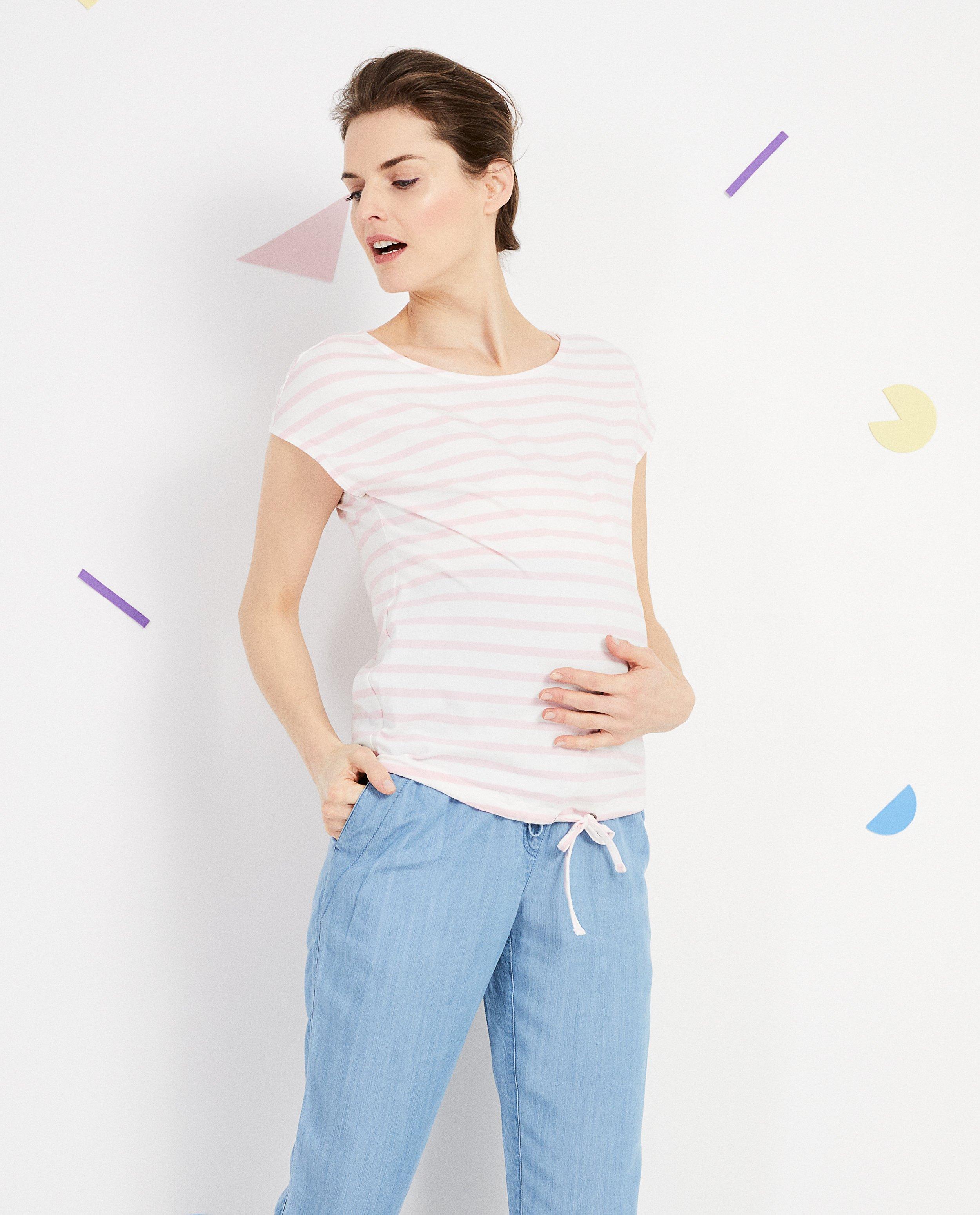 T-shirts - Gestreept T-shirt