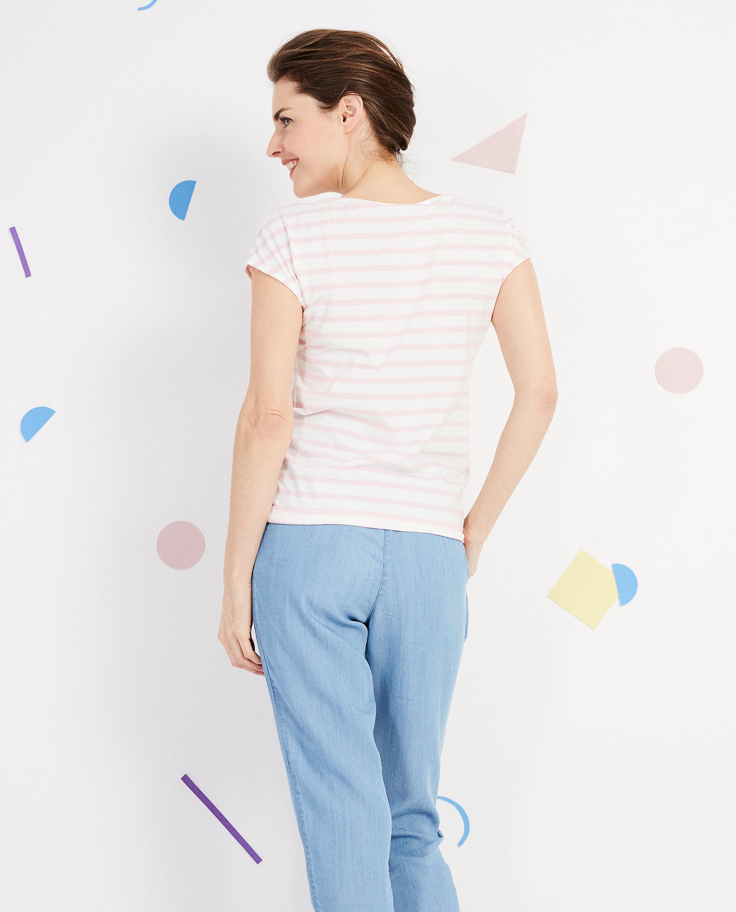 T-shirts - Gestreept T-shirt