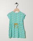 Groen jurkje met knooplint - Allover print - JBC