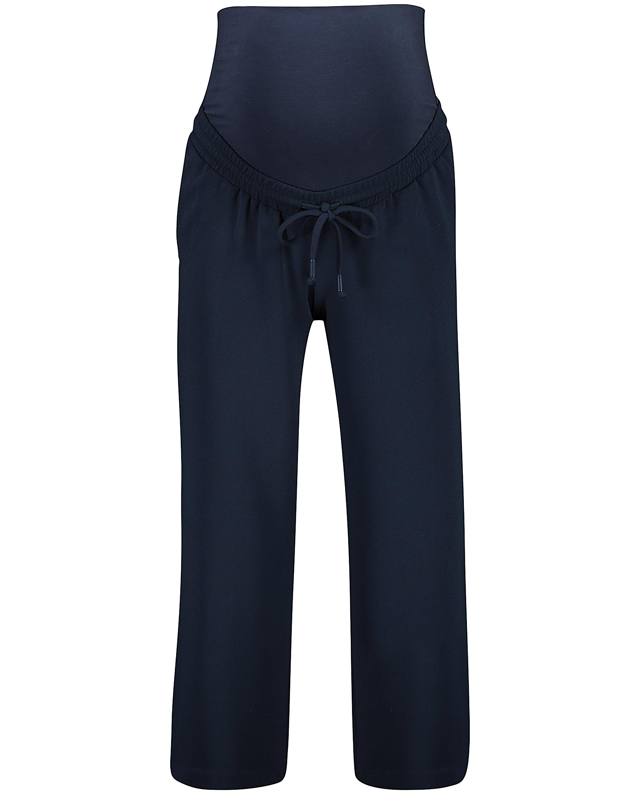 Pantalons - Jupe-culotte bleu foncé JoliRonde