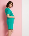 Kleedjes - Groene zwangerschapsjurk